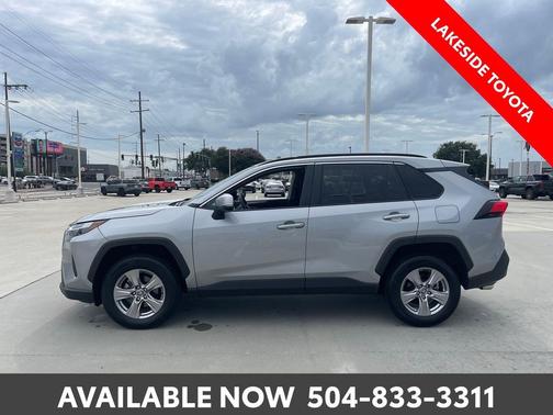 Silver Sky Metallic 2025 Toyota RAV4 XLE