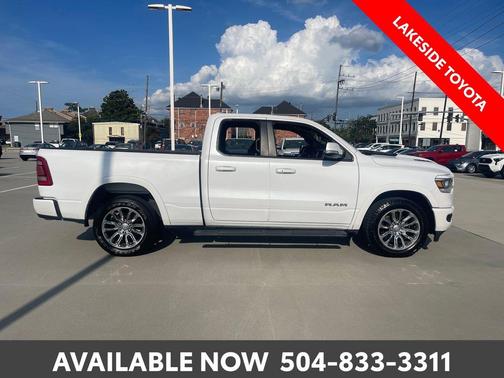 Ivory White 2019 RAM 1500 Laramie