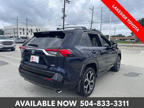 Blueprint/Midnight Black Metallic 2023 Toyota RAV4 Prime XSE