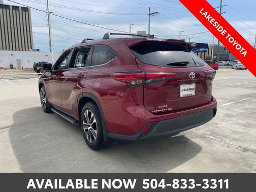 Ruby Flare Pearl 2021 Toyota Highlander XLE