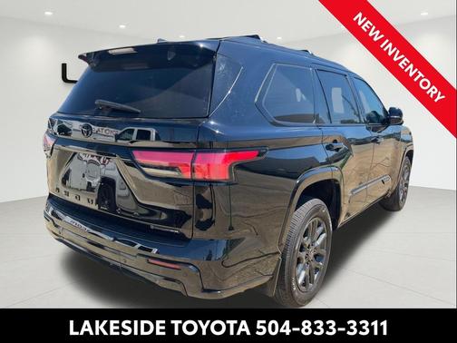 Midnight Black Metallic 2025 Toyota Sequoia Platinum