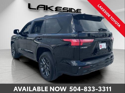 Midnight Black Metallic 2025 Toyota Sequoia Platinum