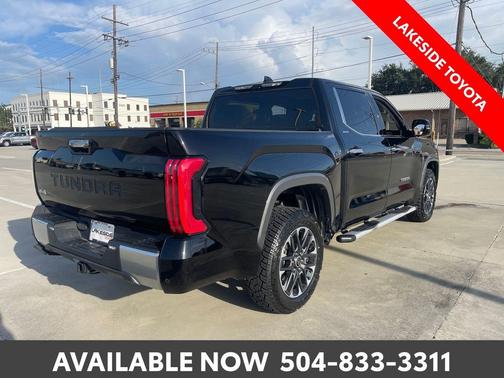 Midnight Black Metallic 2023 Toyota Tundra Limited
