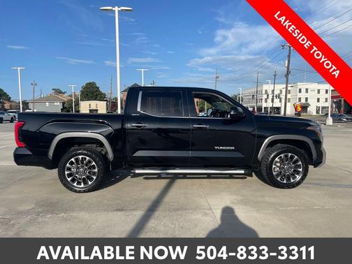 Midnight Black Metallic 2023 Toyota Tundra Limited