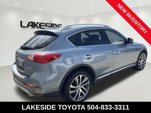 Light Blue 2017 INFINITI QX50 Base
