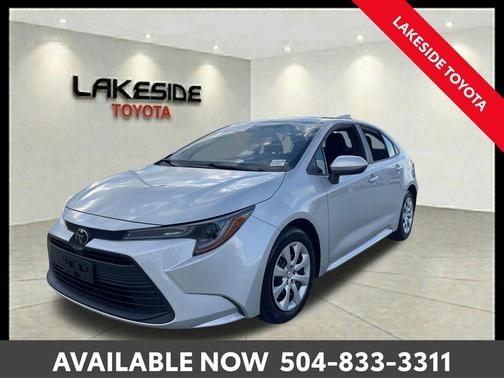 Classic Silver Metallic 2024 Toyota Corolla LE