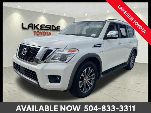 Pearl White Tricoat 2020 Nissan Armada SL 4WD