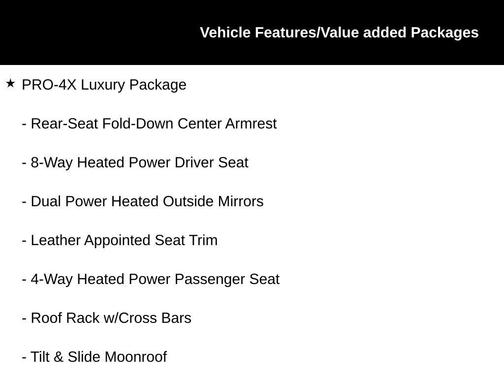2017 Nissan Frontier PRO-4X