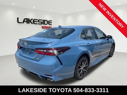 Blue 2024 Toyota Camry SE