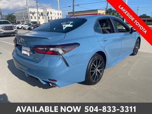 Blue 2024 Toyota Camry SE