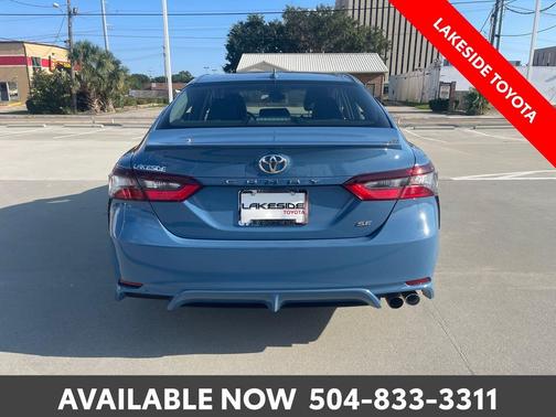 Blue 2024 Toyota Camry SE