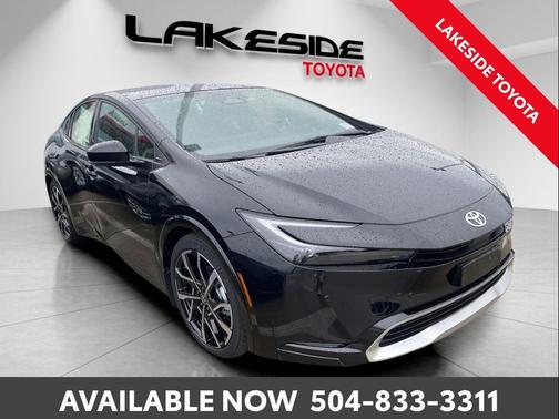 Midnight Black 2026 Toyota Prius Plug-In Hybrid XSE Premium