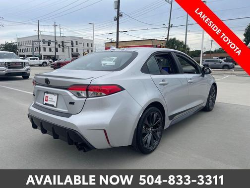 Classic Silver Metallic 2025 Toyota Corolla SE