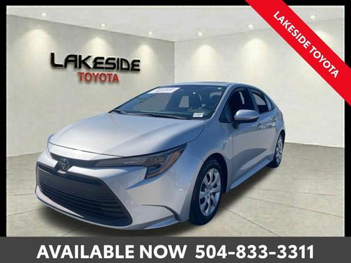 Classic Silver Metallic 2024 Toyota Corolla LE