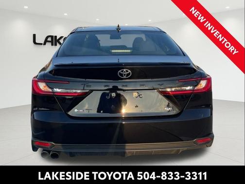 Midnight Black Metallic 2025 Toyota Camry SE