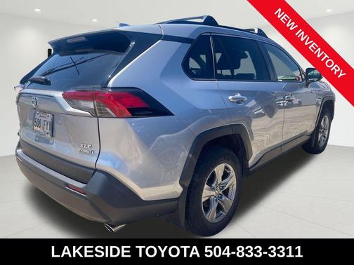 Silver Sky Metallic 2023 Toyota RAV4 Hybrid XLE