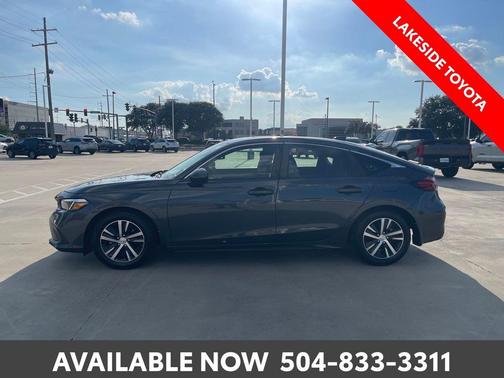 Meteorite Gray Metallic 2024 Honda Civic LX