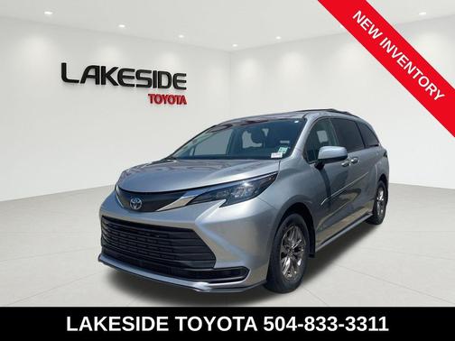 Celestial Silver Metallic 2024 Toyota Sienna LE