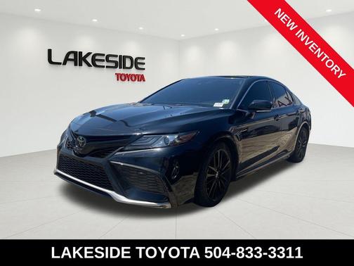 Midnight Black Metallic 2023 Toyota Camry XSE