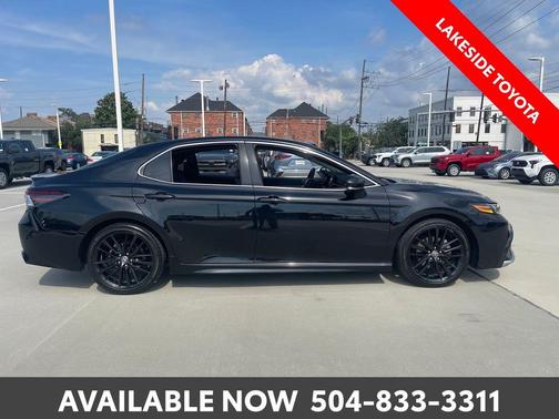 Midnight Black Metallic 2023 Toyota Camry XSE