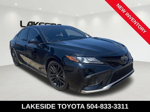 Midnight Black Metallic 2023 Toyota Camry XSE