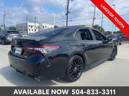 Midnight Black Metallic 2023 Toyota Camry XSE