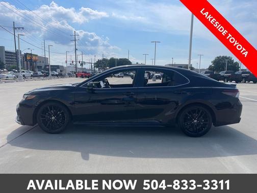 Midnight Black Metallic 2023 Toyota Camry XSE