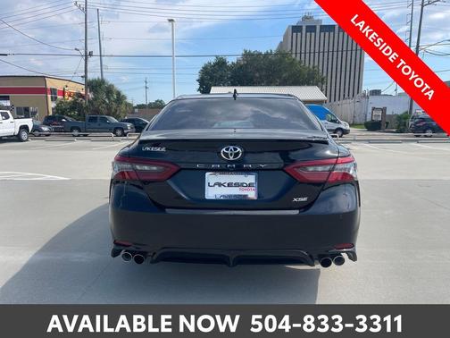 Midnight Black Metallic 2023 Toyota Camry XSE
