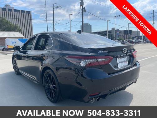 Midnight Black Metallic 2023 Toyota Camry XSE