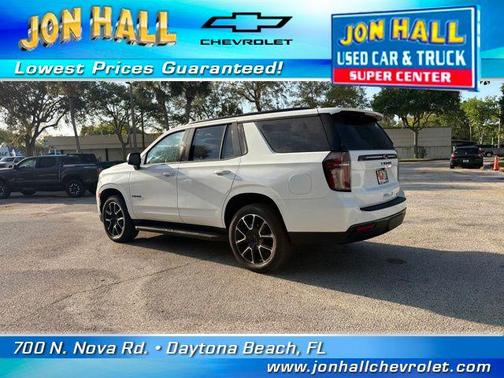 Summit White 2021 Chevrolet Tahoe 4WD RST