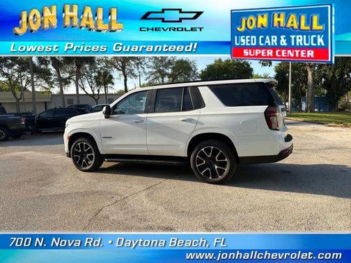 Summit White 2021 Chevrolet Tahoe 4WD RST