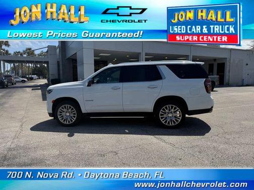 Summit White 2023 Chevrolet Tahoe Premier