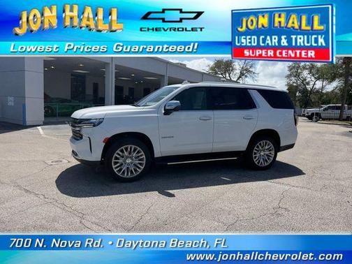 Summit White 2023 Chevrolet Tahoe Premier