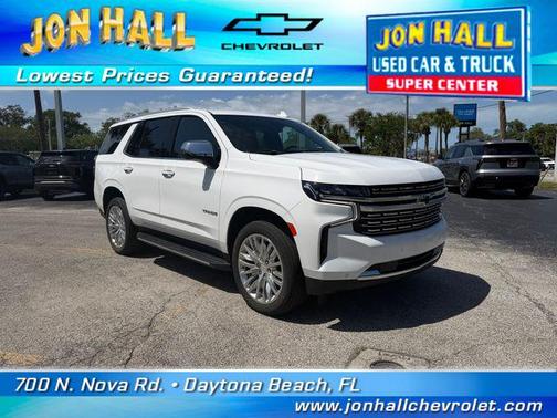 Summit White 2023 Chevrolet Tahoe Premier