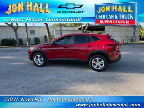 Apex Red 2026 Chevrolet Trax LS