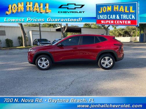 Apex Red 2026 Chevrolet Trax LS