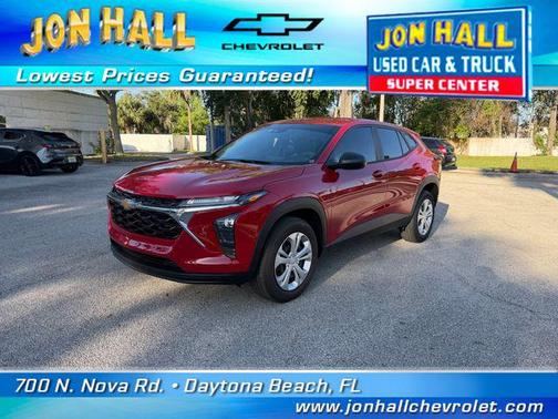 Apex Red 2026 Chevrolet Trax LS