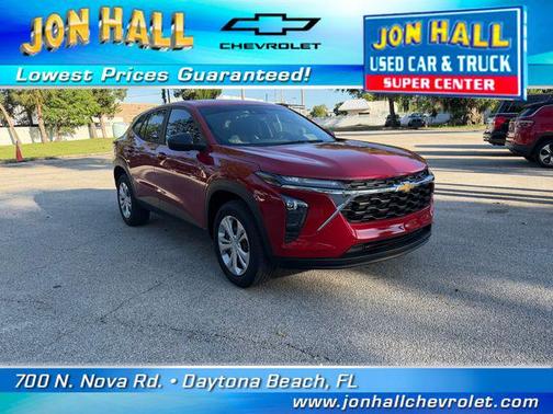 Apex Red 2026 Chevrolet Trax LS
