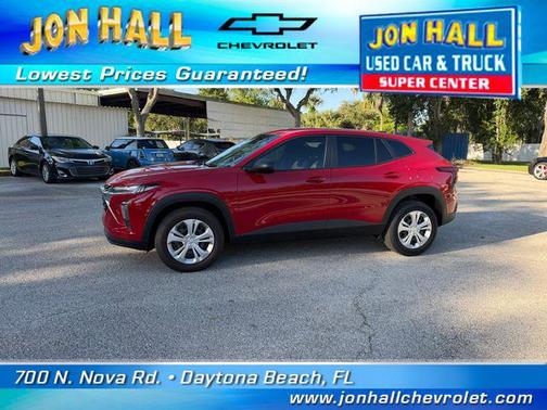 Apex Red 2026 Chevrolet Trax LS