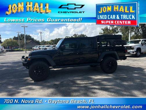 Black Clearcoat 2023 Jeep Gladiator Sport