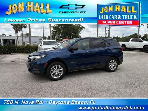 Blue Glow Metallic 2022 Chevrolet Equinox LS