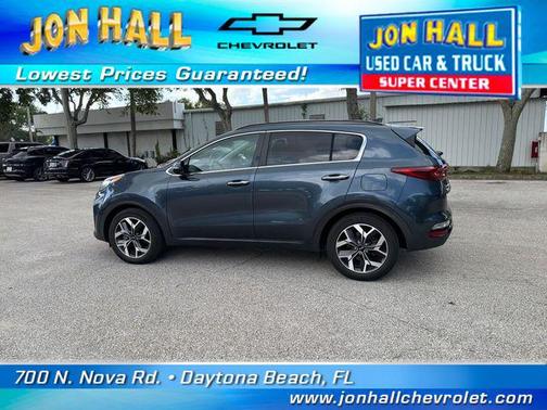 Pacific Blue 2022 Kia Sportage EX