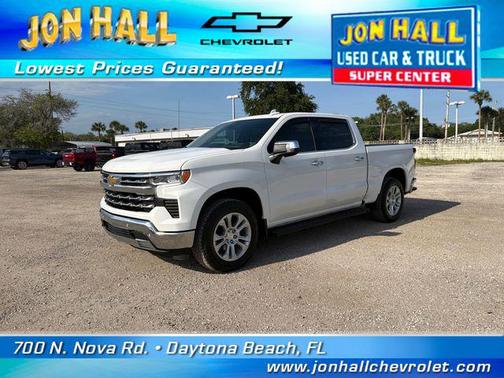 Summit White 2023 Chevrolet Silverado 1500 LTZ