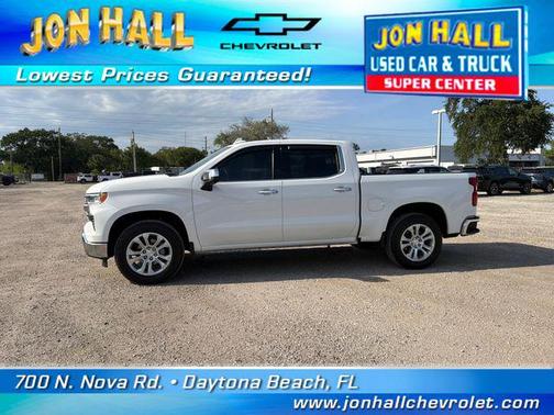 Summit White 2023 Chevrolet Silverado 1500 LTZ