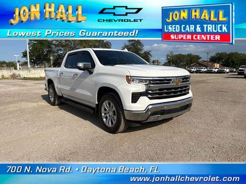 Summit White 2023 Chevrolet Silverado 1500 LTZ