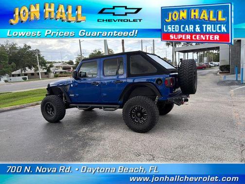 Ocean Blue Metallic Clearcoat 2020 Jeep Wrangler Unlimited Freedom 4x4