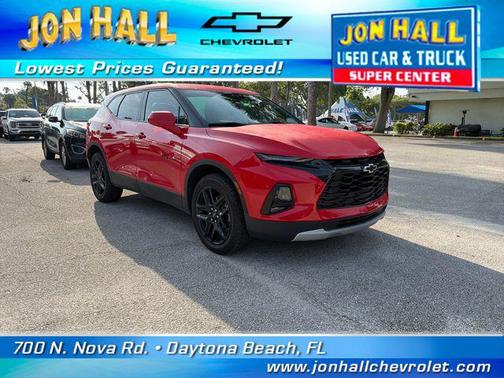 Red Hot 2022 Chevrolet Blazer 2LT