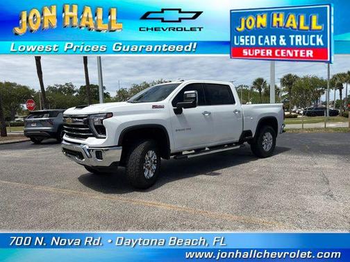 Summit White 2025 Chevrolet Silverado 2500 LTZ