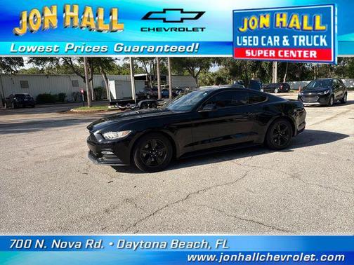 BLACK 2015 Ford Mustang V6