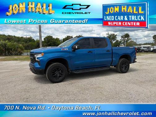 Glacier Blue Metallic 2022 Chevrolet Silverado 1500 LT Trail Boss